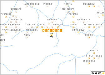 map of Pucapuca