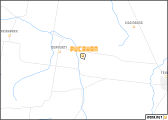 map of Pucawan