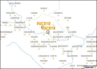 map of Pucaya