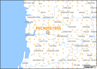 map of Pu-chung-yang