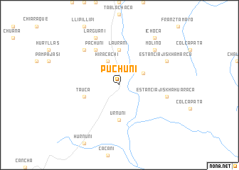 map of Puchuni