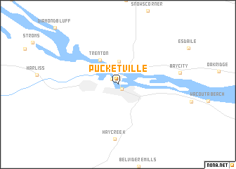 map of Pucketville