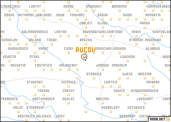 map of Pucov