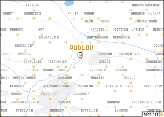 map of Pudlov