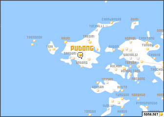 map of Pu-dong