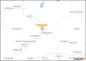 map of Pudotʼ