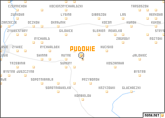 map of Pudowie