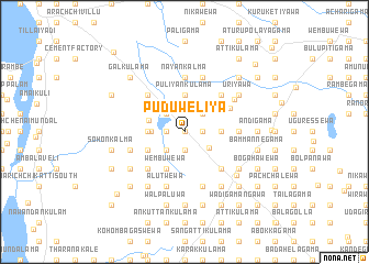 map of Puduweliya