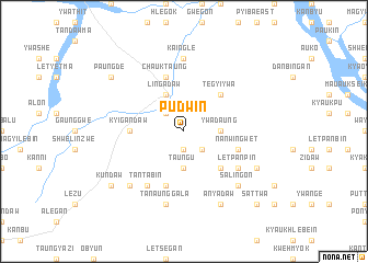 map of Pudwin