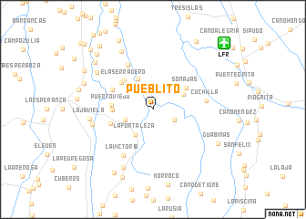 map of Pueblito