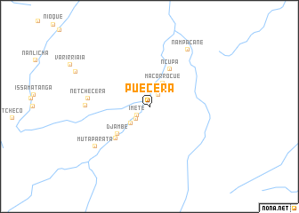 map of Puecera