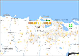 map of Puente Blanco