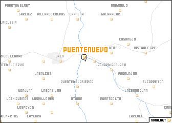 map of Puente Nuevo