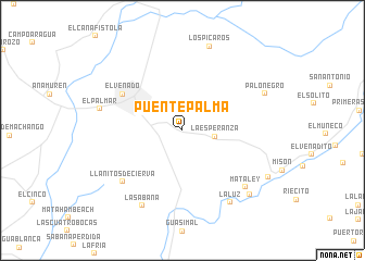 map of Puente Palma