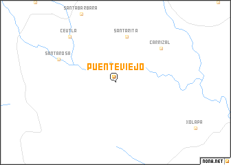 map of Puente Viejo