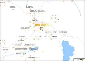 map of Puerres