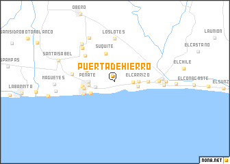 map of Puerta de Hierro