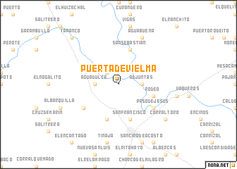 map of Puerta de Vielma