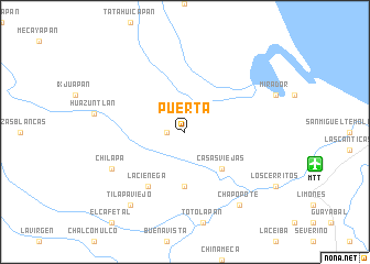 map of Puerta