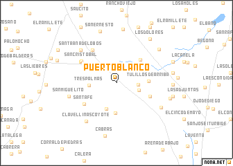 map of Puerto Blanco