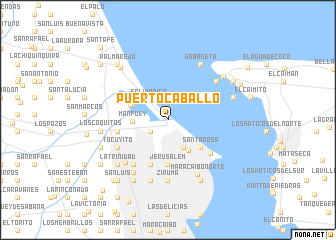 map of Puerto Caballo