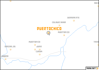map of Puerto Chico