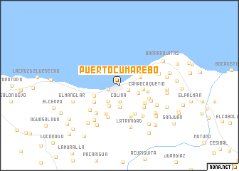map of Puerto Cumarebo