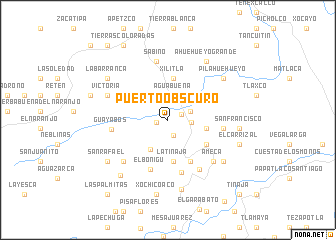 map of Puerto Obscuro