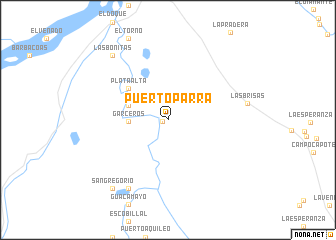 map of Puerto Parra