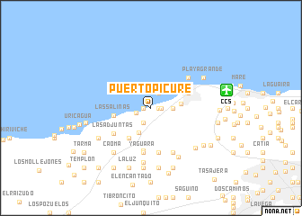 map of Puerto Picure