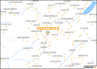 map of Puerto Rico