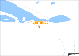 map of Puerto Rico