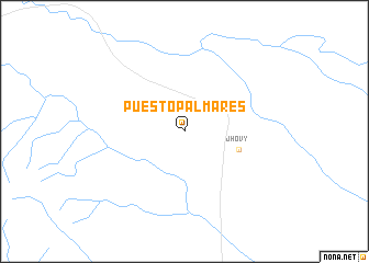 map of Puesto Palmares