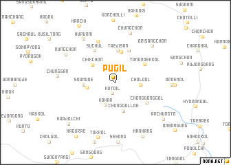 map of Pugil