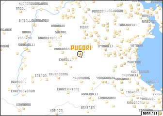 map of Pugŏ-ri