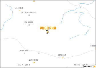 map of Pugorka