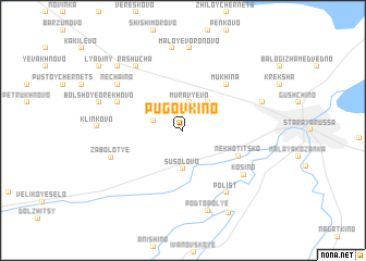 map of Pugovkino