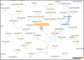 map of Puhŭng-ni