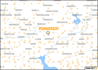 map of Puhwang-ni