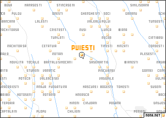 map of Puieşti