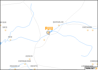 map of Puiú
