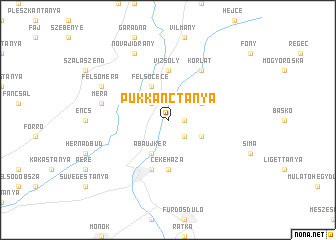 map of Pukkanctanya