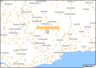 map of Pukkan-dong