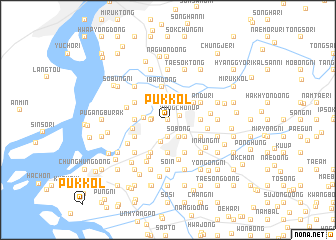 map of Pukkol