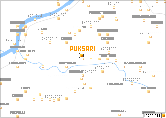 map of Puksa-ri