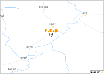 map of Puksib