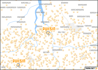 map of Puksin