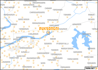 map of Puksong-ni