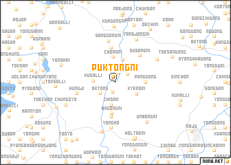 map of Puktong-ni