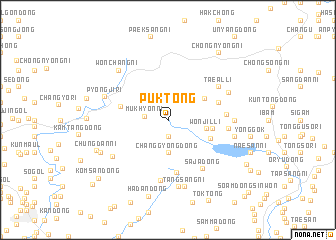 map of Puk-tong